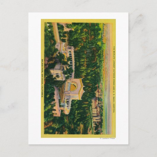 's Werelds grootste openluchtorgaan Briefkaart (Voorkant)