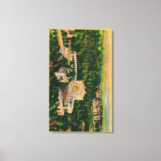 's Werelds grootste openluchtorgaan Canvas Afdruk (Voorkant)