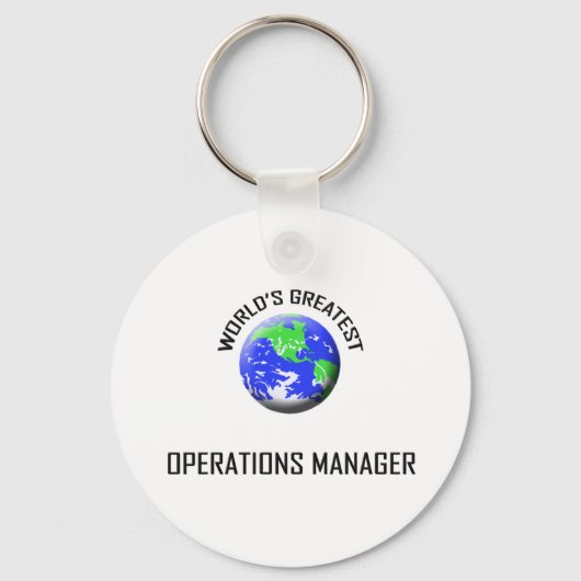 's Werelds grootste Operations Manager Sleutelhanger (Voorkant)