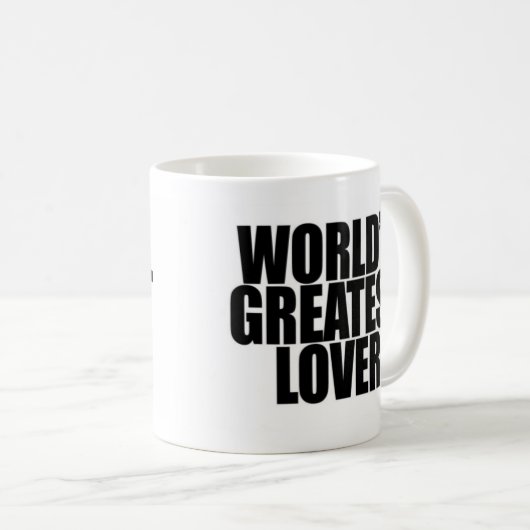 's Werelds grootste overloop Koffiemok (Voorkant rechts)