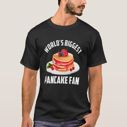 's Werelds grootste pantserpan-pantserkoek T-shirt (Voorkant)