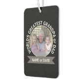 's Werelds grootste pap, aangepast foto-sjabloon Luchtverfrisser (Links)