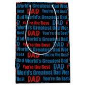 's Werelds grootste pap Je bent de beste Medium Cadeauzakje (Voorkant)