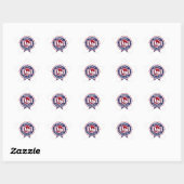 's Werelds grootste pap - lint Ster Sticker (Vel)