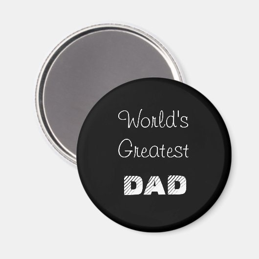 's Werelds grootste pap Magnet (Voorkant / Achterkant)