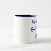 's Werelds grootste pap-Mok Tweekleurige Koffiemok (Center)