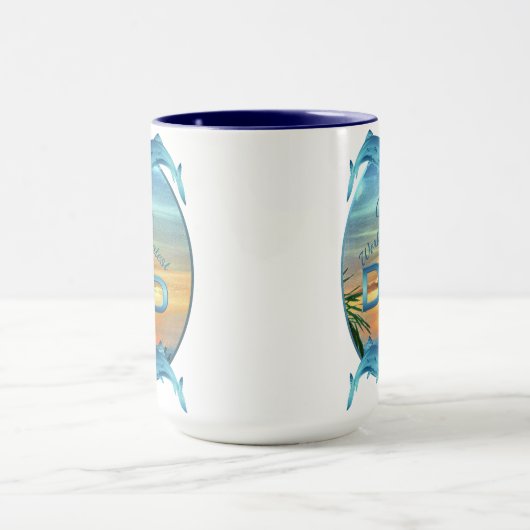 's Werelds grootste pap Sunset 1557 Mok (Midden)