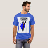 's Werelds Grootste Pap super pap dragen bouder T-shirt (Voorkant volledig)