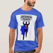 's Werelds Grootste Pap super pap dragen bouder T-shirt (Voorkant)