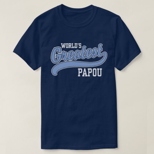 's Werelds grootste pap T-shirt (Design voorkant)