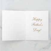 's Werelds grootste pap Vaderdag Foto Big Custom Kaart (Binnen)