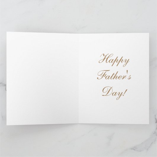 's Werelds grootste pap Vaderdag Foto Big Custom Kaart (Binnen)