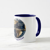 'S Werelds Grootste Papa Aangepast Voor Papa'S Dag Mok (Voorkant rechts)