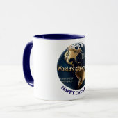 'S Werelds Grootste Papa Aangepast Voor Papa'S Dag Mok (Voorkant links)