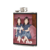 's Werelds grootste papa fotofles Heupfles (Links)