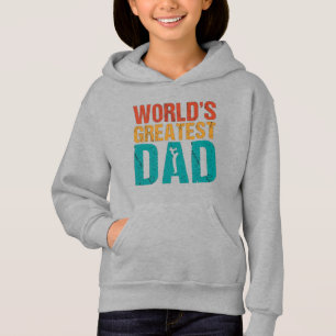 'S Werelds Grootste Papa Retro Grunge Ontwerp