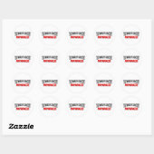 's Werelds grootste paparazzi Ronde Sticker (Vel)