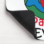 's Werelds grootste Papoea-hart Muismat (Hoek)