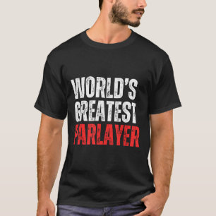'S Werelds Grootste Parlayer Gambling Gambler Spor T-shirt
