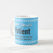 's Werelds grootste patiënt Koffiemok (Voorkant links)