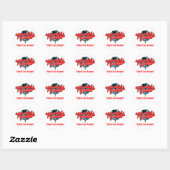 's Werelds grootste patiëntenassistent Ronde Sticker (Vel)