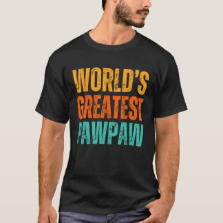 'S Werelds Grootste Pawpaw Opa Geboorte T-shirt