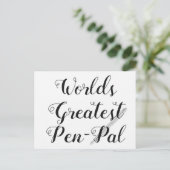 's Werelds grootste PayPal-Briefkaart voor Pen Briefkaart (Staand voorkant)