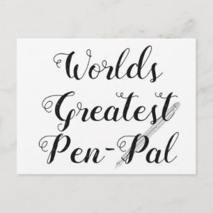 's Werelds grootste PayPal-Briefkaart voor Pen Briefkaart