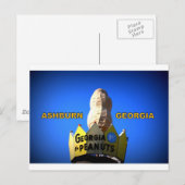 's werelds GROOTSTE PEANUT MONUMENT - ASHBURN, GA Briefkaart (Voorkant / Achterkant)