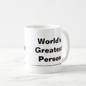 's Werelds grootste persoonlijke Mok (Voorkant rechts)