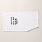 's Werelds grootste Pickleball-tegenstander Handdoek (Handdoek)