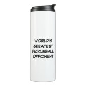 's Werelds grootste Pickleball-tegenstander Thermosbeker (Gedraaid links)