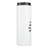 's Werelds grootste Pickleball-tegenstander Thermosbeker (Achterkant)