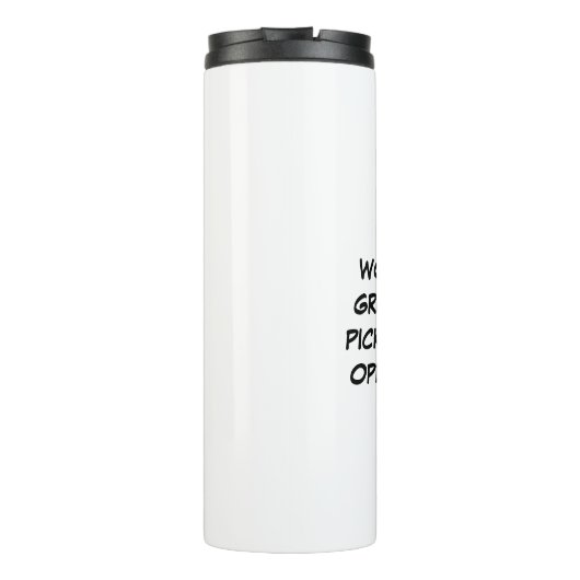 's Werelds grootste Pickleball-tegenstander Thermosbeker (Achterkant)