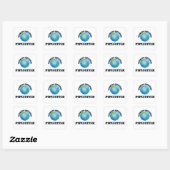 's Werelds grootste pijpleiding Vierkante Sticker (Vel)