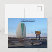 's Werelds grootste Pistachio Briefkaart (Voorkant / Achterkant)