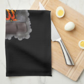 's Werelds grootste pit baas apron Theedoek (Quarter Fold)