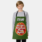 's Werelds grootste Pizza Maker die schort bakken (Gedragen)