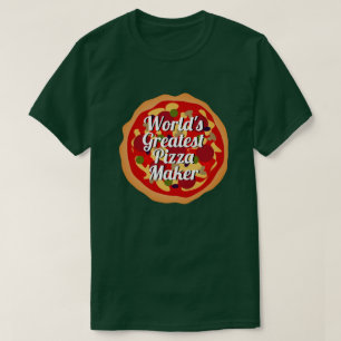 's Werelds grootste Pizza Maker grappige koken T-shirt