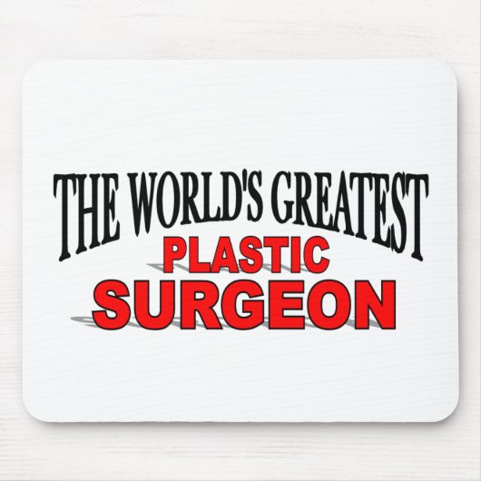 's Werelds grootste plastische chirurg Muismat (Voorkant)
