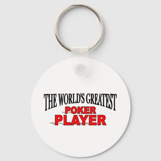 's Werelds grootste pokerspeler Sleutelhanger (Voorkant)