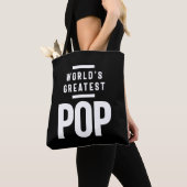 's Werelds grootste Pop | vader opa Gift Tote Bag (Dichtbij)