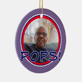 'S Werelds Grootste Poppen Gepersonaliseerd Orname Keramisch Ornament (Rechts)