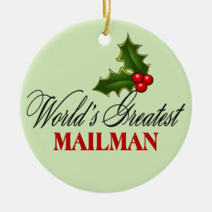 's Werelds grootste postbode Keramisch Ornament
