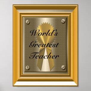 's Werelds grootste Poster voor leerkrachten afdru