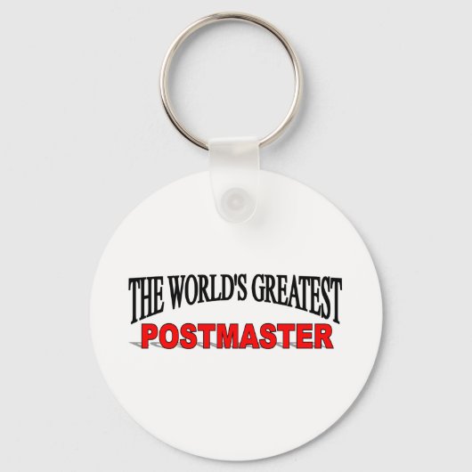 's Werelds grootste postmeester Sleutelhanger (Voorkant)
