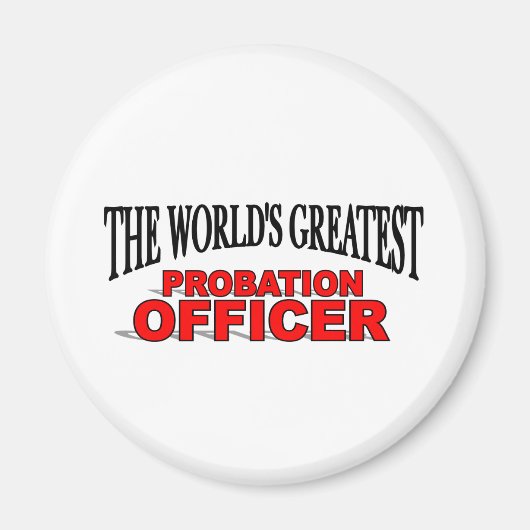 's Werelds grootste probation officier Magneet (Voorkant)