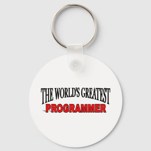 's Werelds grootste programmeur Sleutelhanger (Voorkant)
