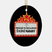 's Werelds grootste projectmanager Keramisch Ornament (Rechts)