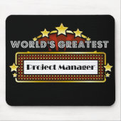 's Werelds grootste projectmanager Muismat (Voorkant)
